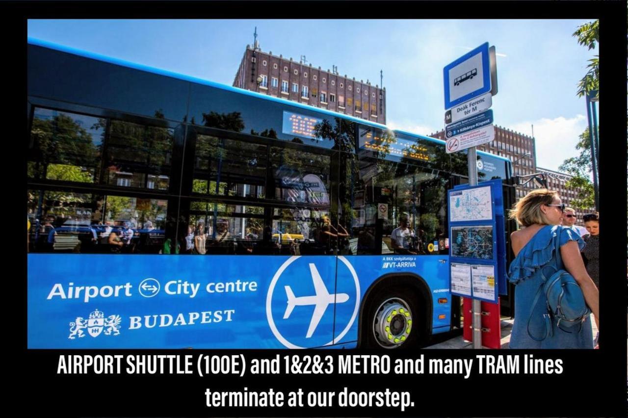 Economy Downtown Design Apartments - Free Parking - Balcony - Super Puplic Transport - Ac Budapeszt Zewnętrze zdjęcie
